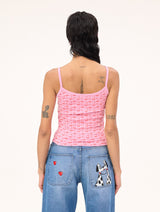 Trippy Bunnies LS T-shirt : Pink