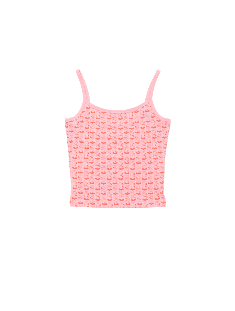 Trippy Bunnies LS T-shirt : Pink