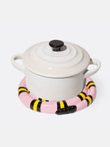 Trivet Snake Pink