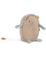 Trois Petits Lapins grey/ brown musical hedgehog