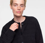 True Knit Chunky Cardigan - Black