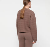 True Knit Chunky Cardigan - Shadow