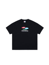 Two Flower Tee - Black
