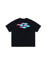 Two Flower Tee - Black