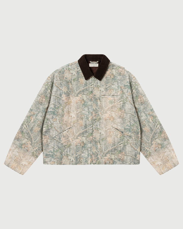 UTILITY CANVAS WORKJACKET - CAMOUFLAGE
