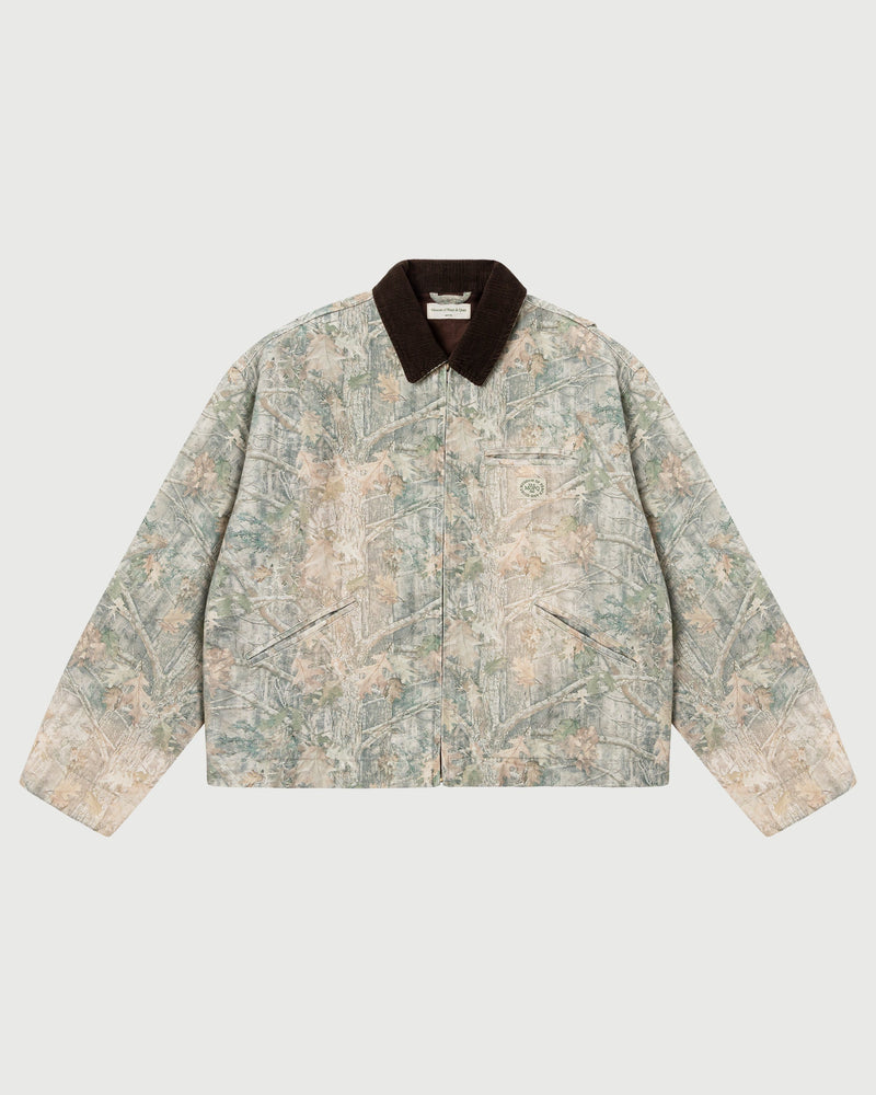 UTILITY CANVAS WORKJACKET - CAMOUFLAGE