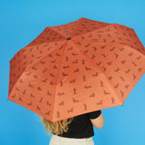 Umbrella Teckel Brown with Cover
