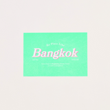 BANGKOKIAN POSTCARD - BANGKOK NEON GREEN