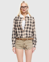 VACANZA SHIRT - COOL CHOCOLATE PLAID