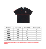 VA Classic Flower  Bouquet Tee - Black