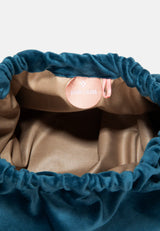 VELVET CLUTCH BAG SMILE AND LOVE