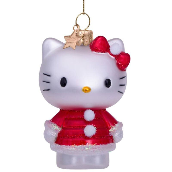 VONDELS Ornament glass Hello Kitty xmas dress