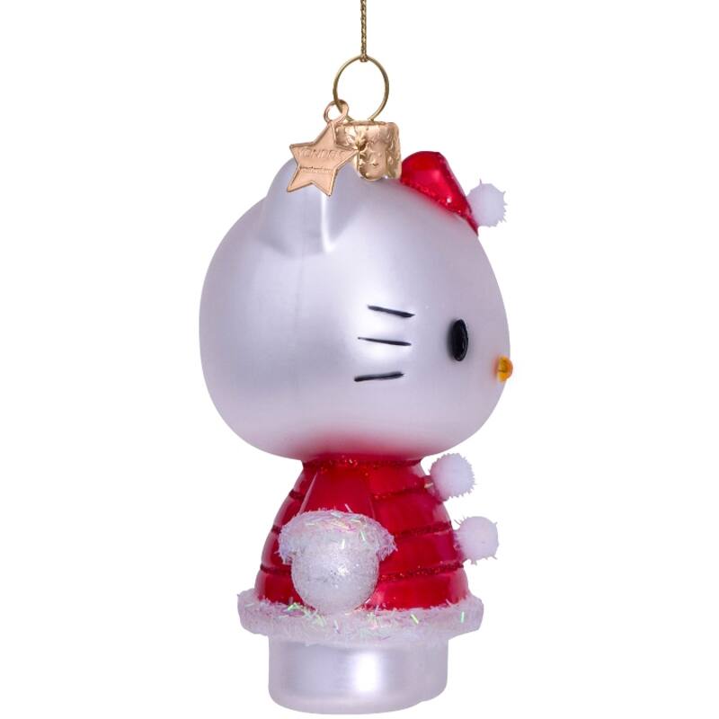 VONDELS Ornament glass Hello Kitty xmas dress