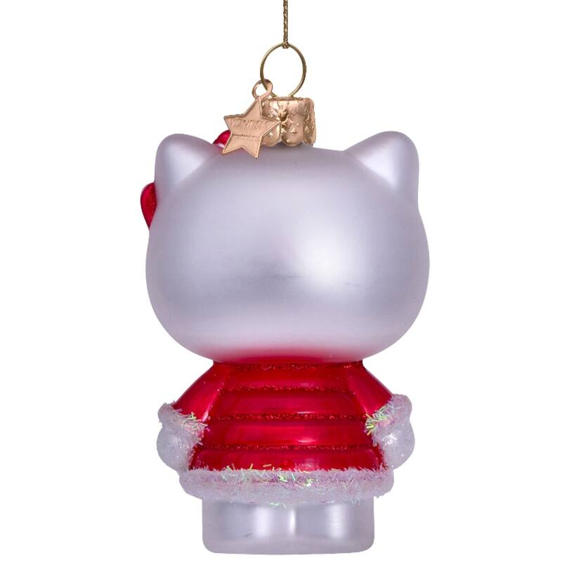 VONDELS Ornament glass Hello Kitty xmas dress