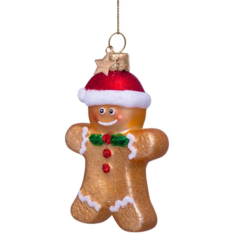 VONDELS Ornament glass gingerbread cookie