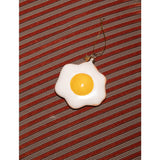 VONDELS Ornament glass fried egg