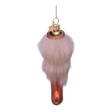 VONDELS Ornament glass orange copper boot fur