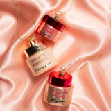 VONDELS Ornament glass pink day cream H5cm