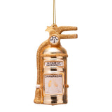 VONDELS Ornament glass gold fire extinguisher champagne