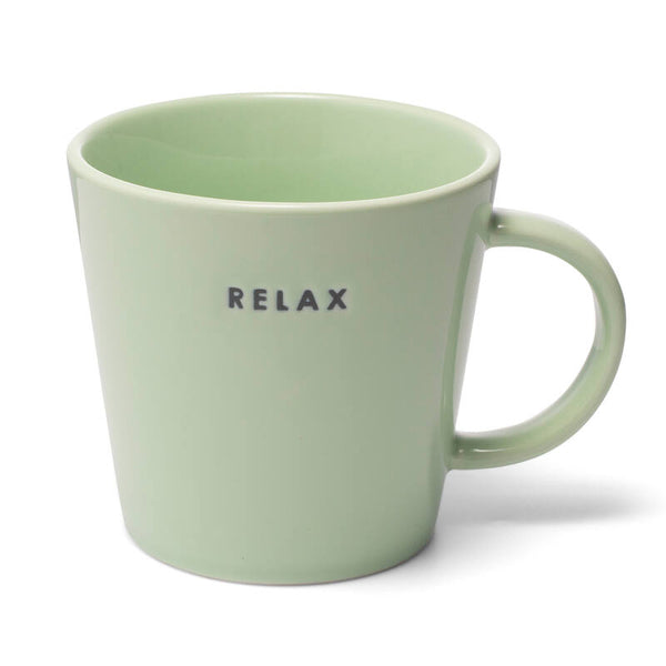 VONDELS Tea cup ceramic relax light green 350ml