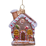 VONDELS Ornament glass gingerbread house multi