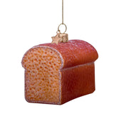 VONDELS Ornament glass whole bread H5cm