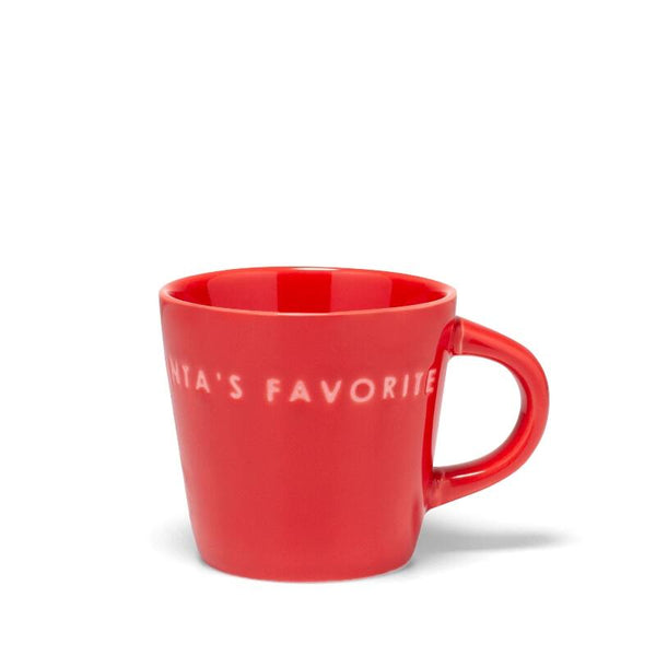 VONDELS Espresso Cup ceramic santas favorite red 80ml