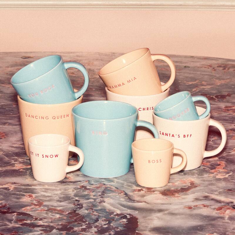 VONDELS Espresso Cup ceramic BOSS camel 80ml