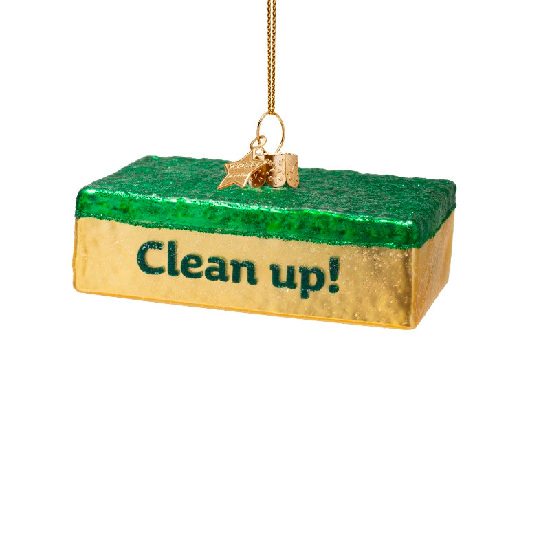 VONDELS Ornament glass clean up sponge H5cm