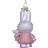 VONDELS Ornament glass Nijntje Miffy baby pink w bear