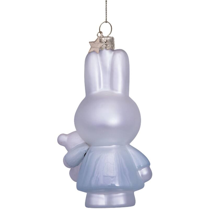 VONDELS Ornament glass Nijntje Miffy baby blue w bear 