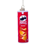 VONDELS Ornament glass opal red Pringles H11cm