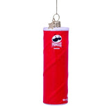 VONDELS Ornament glass opal red Pringles H11cm