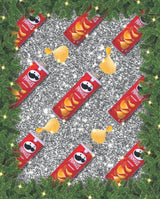 VONDELS Ornament glass opal red Pringles H11cm