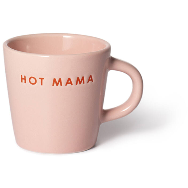 VONDELS Ceramic espresso cup HOT MAMA pink 80ml