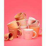 VONDELS Ceramic espresso cup HOT MAMA pink 80ml