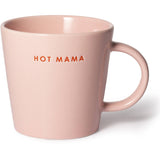 VONDELS Ceramic tea cup HOT MAMA pink 350ml