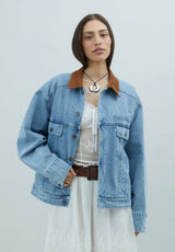 WESTERN JACKET - MEDIUM WASH