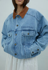WESTERN JACKET - MEDIUM WASH