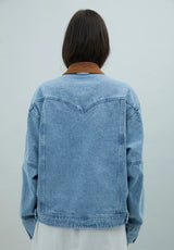 WESTERN JACKET - MEDIUM WASH