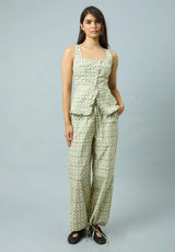 VINTAGE ROSE TOP - OAT