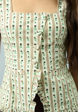 VINTAGE ROSE TOP - OAT