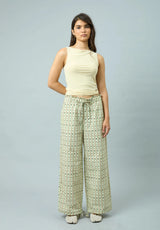 VINTAGE ROSE TROUSER - OAT