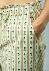 VINTAGE ROSE TROUSER - OAT