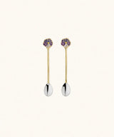 Valery Violet Teaspoon Set