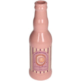 Vase Aperitif Sun Earthenware Pink 6.5 x 21.8 cm
