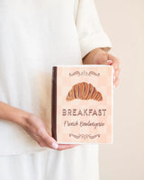 Vase Book Breakfast Dolomite Ivory 15x5.5x18cm