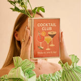 Vase Book Cocktail Club Dolomite Orange 15x5.5x18