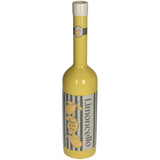 Vase Limoncello Bottle Earthenware Gelb