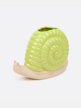 Vase M Woodland Snail Green